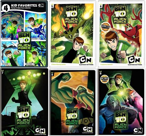 dvd ben 10 alien force|ben 10 alien force complete.